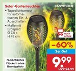 Solar-Gartenleuchten Angebote von EASYmaxx bei Netto Marken-Discount Lünen für 9,99 €