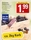 WEZ Rodenberg - Deutsche Zwetschen Angebot im Prospekt Deutsche Zwetschen bei WEZ im Rodenberg Prospekt für 1,99 €
