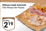 Aspik-Aufschnitt Chili im Angebot bei GLOBUS in Pirmasens Aspik-Aufschnitt Chili Angebote von Wiltmann bei GLOBUS Pirmasens für 2,19 €