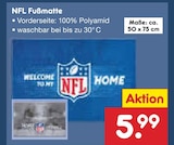 NFL Fußmatte Angebote bei Netto Marken-Discount Delmenhorst für 5,99 €