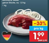 Schweine-Leber im Angebot bei Netto Marken-Discount in Salzgitter Schweine-Leber Angebote bei Netto Marken-Discount Salzgitter für 1,99 €