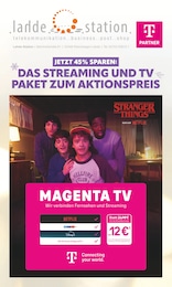 lahde Station Prospekt: "DAS STREAMING UND TV PAKET ZUM AKTIONSPREIS", 12 Seiten, 05.12.2025 - 31.12.2025