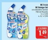 WC Reiniger Gel im Angebot bei Marktkauf in Altenburg WC Reiniger Gel Angebote von WC Frisch bei Marktkauf Altenburg für 1,49 €