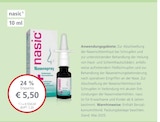 nasic bei LINDA Premiumapotheke im Prospekt "" für 5,50 €