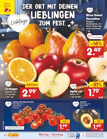Äpfel im aktuellen Netto Marken-Discount Prospekt (Essen) Äpfel im Netto Marken-Discount Prospekt "Aktuelle Angebote" mit 58 Seiten (Essen)