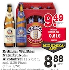 Erdinger Weißbier Naturtrüb Angebote von Erdinger bei E center Weinheim für 8,88 €