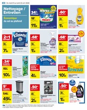 Promo Lessive Liquide dans le catalogue Carrefour du moment à la page 40