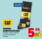 HERREN ARBEITSSOCKEN Angebote von CAT bei Marktkauf Freiburg für 5,99 €