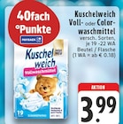 Kuschelweich Voll- oder Colorwaschmittel Angebote von Kuschelweich bei EDEKA Voerde für 3,99 €