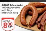 Aktuelles Rohwurstpaket Angebot bei GLOBUS in Leipzig ab 8,00 €