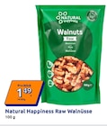 Raw Walnüsse im Action Prospekt Raw Walnüsse von Natural Happiness im aktuellen Action Prospekt für 1,49 €
