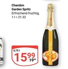Garden Spritz im Angebot bei GLOBUS in Salzgitter Garden Spritz Angebote von Chandon bei GLOBUS Salzgitter für 15,99 €