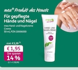 Hand- und Nagelcreme bei mea - meine apotheke im Prospekt "" für 1,95 €