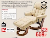 Aktuelles Sessel mit Hocker Angebot bei Opti-Wohnwelt in Bremerhaven ab 659,00 €