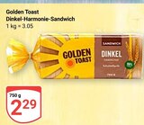 Dinkel-Harmonie-Sandwich im Angebot bei GLOBUS in Castrop-Rauxel Dinkel-Harmonie-Sandwich Angebote von Golden Toast bei GLOBUS Castrop-Rauxel für 2,29 €