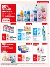 Promos Lessive Bébé dans le catalogue "De bons produits pour de bonnes raisons" de Auchan Hypermarché à la page 17