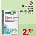 Sano Vitamin E 600 von Altapharma im aktuellen Rossmann Prospekt