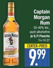 Rum von Captain Morgan im aktuellen EDEKA Prospekt für 9,99 €