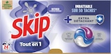 Lessive capsules tout en 1 extra détachant+ x24 - SKIP à 5,81 € dans le catalogue Intermarché Hyper