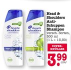 Classic Clean oder Apple Fresh Angebote von Head & Shoulders bei E center Wiesbaden für 3,99 €