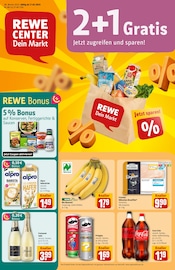 Aktueller REWE Prospekt mit Bio, "Dein Markt", Seite 1