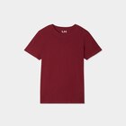 T-shirt en coton manches courtes bordeaux garçon - La Halle T-shirt en coton manches courtes bordeaux garçon à 2,99 € dans le catalogue La Halle