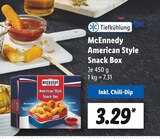 American Style Snack Box von McEnnedy für 3,29 € bei Lidl im Angebot American Style Snack Box von McEnnedy im aktuellen Lidl Prospekt