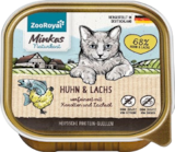 Minkas Naturkost Katzennahrung Angebote von ZooRoyal bei REWE Lahr für 0,89 €