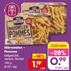 Aktuelles Mikrowellen-Pommes Angebot bei Netto Marken-Discount in Mönchengladbach ab 0,99 €