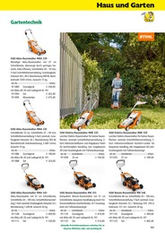 Elektrorasenmäher Angebot im aktuellen Holz Possling Prospekt auf Seite 107