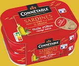 Sardines à l'huile d'olive vierge extra nature - CONNETABLE en promo chez Intermarché Boulogne-Billancourt à 8,50 €
