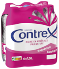 Promo -50% de remise immédiate sur le 2ème pack identique sur la gamme eau minerale contrex à  dans le catalogue Bi1 à Troyes