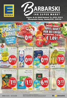 EDEKA Prospekt der Woche "Aktuelle Angebote" Seite 1, 20.10.2025 bis 25.10.2025 für Meerbusch Aktueller EDEKA Prospekt "Aktuelle Angebote" Seite 1 von 24 Seiten für Meerbusch