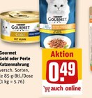 Gold oder Perle Katzennahrung von Gourmet im aktuellen REWE Prospekt