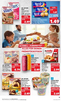 Nutella im Kaufland Prospekt "Aktuelle Angebote" mit 52 Seiten (Pinneberg)