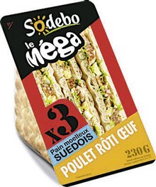 Fast Food - SODEBO - Casino Supermarchés Fast Food - SODEBO à 2,80 € dans le catalogue Casino Supermarchés "Les 366 jours les + promo de France"