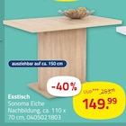 Esstisch Angebote bei ROLLER Mannheim für 149,99 €