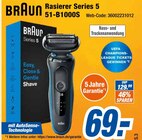 Aktuelle Rasierer Angebote bei expert in Mainz Aktuelles Rasierer Series 5 Angebot bei expert in Mainz ab 69,00 €
