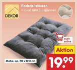 Bodensitzkissen Angebote von Dekor bei Netto Marken-Discount Braunschweig für 19,99 €