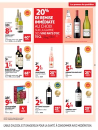 Prix et réduction Crémant D'Alsace dans le prospectus Auchan Hypermarché en cours Offre Crémant D'Alsace dans le catalogue Auchan Hypermarché du moment à la page 45
