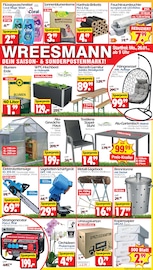 Aktueller Wreesmann Prospekt mit Gewächshaus, "DEIN SAISON- & SONDERPOSTENMARKT!", Seite 1