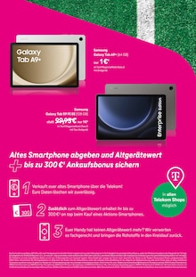 Samsung im Telekom Shop Prospekt "MAGENTA FAN-WOCHEN" mit 12 Seiten (Kiel)