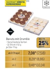 Donuts mit Crumble von Rioba im aktuellen Metro Prospekt für 7,58 €