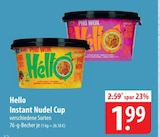 Aktuelles Instant Nudel Cup Angebot bei famila Nordost in Lübeck ab 1,99 €