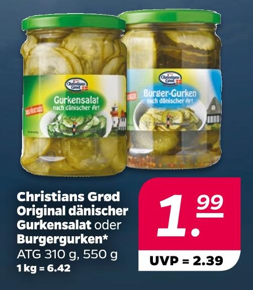 Original dänischer Gurkensalat