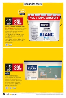 Promo Peinture dans le catalogue Bricorama du moment à la page 4