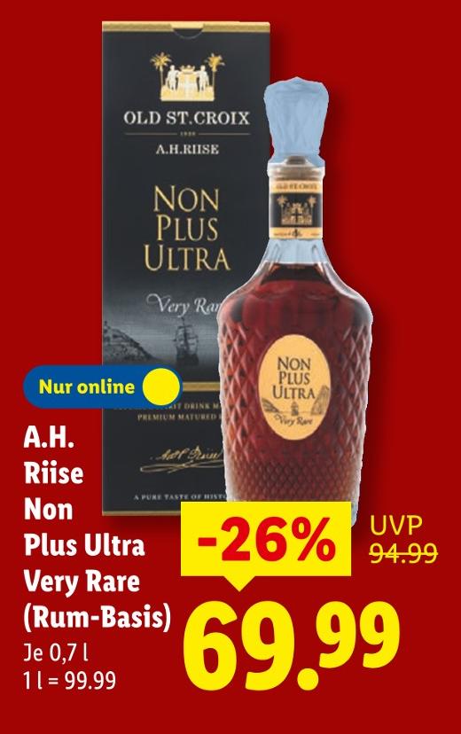 Non Plus Ultra Very Rare (Rum-Basis)