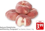 Plattpfirsiche weißfleischig "Paraguayos" bei EDEKA im Bad Breisig Prospekt für 3,99 €