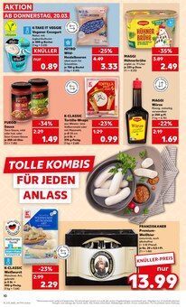 Bier im Kaufland Prospekt "Aktuelle Angebote" mit 50 Seiten (Passau)