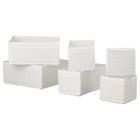 Box 6er-Set weiß Angebote von SKUBB bei IKEA Baden-Baden für 4,99 €